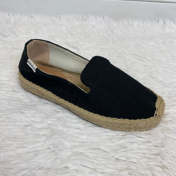 Soludos Platform Smoking Slipper Espadrille Size 6 - Picture 1 of 9